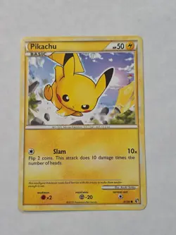 Pokemon Card Pikachu Undaunted 61/90 Non-Holo NM Near Mint Pokemon Nintendo - Image 1