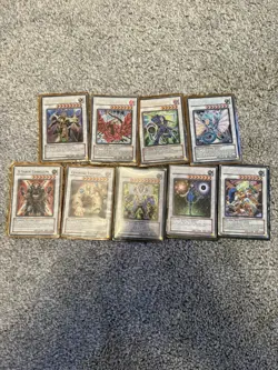 Yugioh Rare Synchro Bundle! High value collection. 9 TCG Yu-Gi-Oh Cards. - Image 1