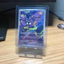 Pokemon Gastly Illustration Rare Full Art SV05 Temporal Forces Holo English Card - Image 1