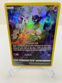 Pokemon Card - Mew GG10/GG70 Crown Zenith Galarian Gallery Ultra Rare Holo - Image 1
