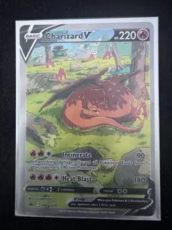 Charizard V SWSH260 SWSH: Sword & Shield Promo Cards Holo *PACK FRESH* *NM* - Image 2