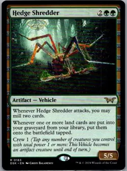 #183 Hedge Shredder Duskmourn: House of Horror Rare - Image 1