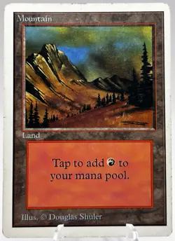 Mountain (C) Unlimited Edition MTG MP - Image 1