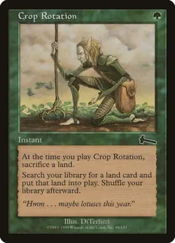 Crop Rotation Urza's Legacy NM MTG - Image 1