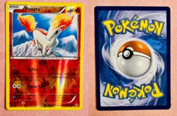 Ponyta | 14/106 | XY Flashfire | 2014 Komiya Pokemon TCG Card | Reverse Holo LP - Image 3