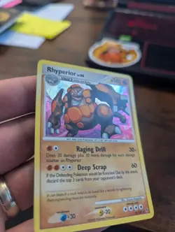 Pokemon TCG Rhyperior Supreme Victors 10/147 Holo Rare LP - Image 2