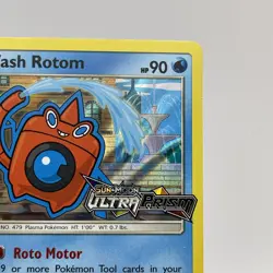 Wash Rotom SM94 S&M Ultra Prism Prerelease Holo Promo Stamped Pokemon - NM - Image 3