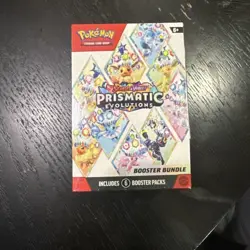Pokemon Scarlet And Violet Prismatic Evolutions Booster Bundle - Image 1