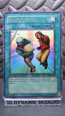 | Yugioh Snatch Steal MRL-036 1st Edition Ultra Rare Magic Ruler DMG 🔥 | - Image 1