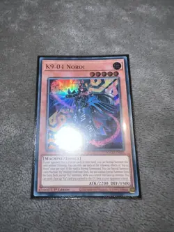 DOOD-EN025 K9-04 Noroi Ultra Rare Yu-Gi-Oh! NEW - Image 1