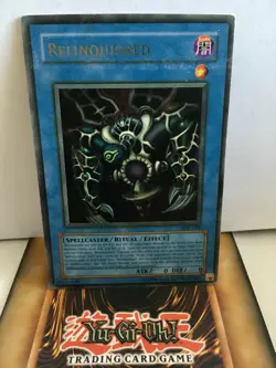 YUGIOH Relinquished – SDP-001 – Unlimited – ULTRA RARE – 2003 - Lightly Played - Image 1