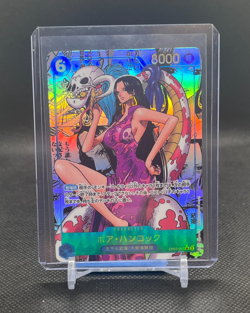 BOA HANCOCK OP07 051 MANGA ALT ART 500 YEARS IN THE FUTURE ONE PIECE TCG JP - Image 1