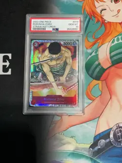 Roronoa Zoro ST01-013 - One Piece TCG - Starter Deck 1 SR PSA 10 - Image 1