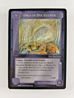 Orcs of Dol Guldur - Middle Earth CCG card (1997 ICE) MECCG Against The Shadow - Image 1