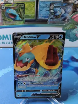 Drednaw V - 014/073 - Pokemon Champions Path Sword & Shield Ultra Rare Card NM - Image 1