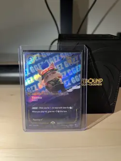 Teemo - Scout GGEZ OGN 197b/298 Riftbound Nexus Night Promo Card - NM - Image 4
