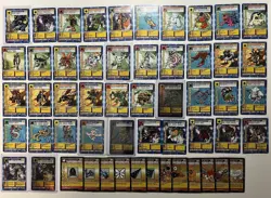1999 Bandai Digimon Card Series 1 + 2 COMPLETE SETS - Near Mint Condition RARE - Image 1