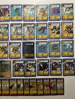 1999 Bandai Digimon Card Series 1 + 2 COMPLETE SETS - Near Mint Condition RARE - Image 4