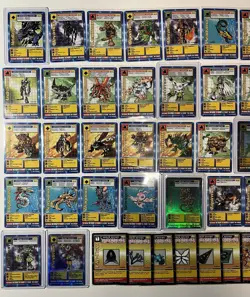 1999 Bandai Digimon Card Series 1 + 2 COMPLETE SETS - Near Mint Condition RARE - Image 5