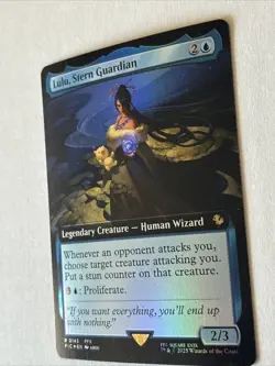 Lulu Stern Guardian Extended Art MTG Foil Mint Condition Final Fantasy Mtg - Image 2
