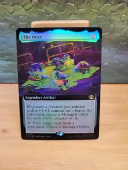 MTG Teenage Mutant Ninja Turtles The Ooze Extend Art Foil R 0277 - Image 1