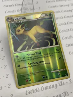 2011 Pokemon TCG Leafeon 13/95 Reverse Holofoil RARE Call Of Legends - Image 3