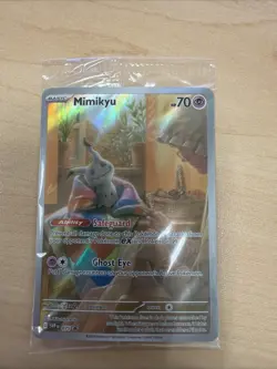 Mimikyu 075 Promo Holo - Scarlet & Violet - Black Star NM Pokemon TCG - SEALED - Image 1