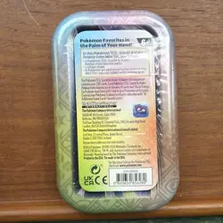 Pokemon TCG - Paldean Fates Mini Tin - Maushold - NEW Factory Sealed Dent In Lid - Image 2