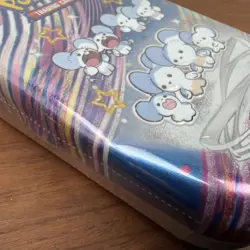 Pokemon TCG - Paldean Fates Mini Tin - Maushold - NEW Factory Sealed Dent In Lid - Image 3