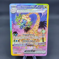 Pokemon TCG Alolan Exeggutor Ex 242/191 SIR Surging Sparks NM - Image 1