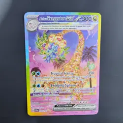 Pokemon TCG Alolan Exeggutor Ex 242/191 SIR Surging Sparks NM - Image 3