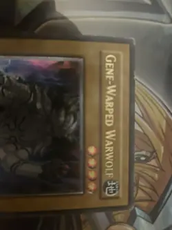 Classic ULTIMATE RARE Yu-Gi-Oh! Card - Gene-Warped Warwolf (STON-EN001) - Image 3
