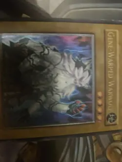 Classic ULTIMATE RARE Yu-Gi-Oh! Card - Gene-Warped Warwolf (STON-EN001) - Image 4