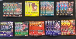 One Piece CCG - 31x Sealed Booster Card Pack OP06 07 08 09 OP10 OP13 OP14 PRB02+ - Image 1