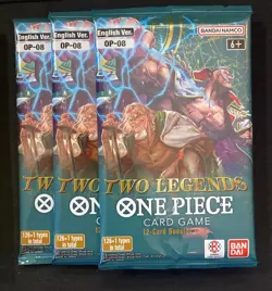 One Piece CCG - 31x Sealed Booster Card Pack OP06 07 08 09 OP10 OP13 OP14 PRB02+ - Image 4