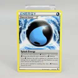 Pokemon Non Holo Special Energy Splash Energy 113/122 Breakpoint Card LP - Image 1