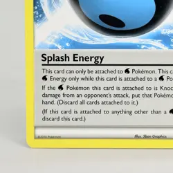Pokemon Non Holo Special Energy Splash Energy 113/122 Breakpoint Card LP - Image 5