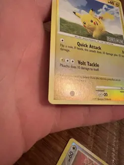 Pikachu 70/100 Reverse Holo Platinum Stamped Pokemon Cards LP Burger King Promo - Image 3