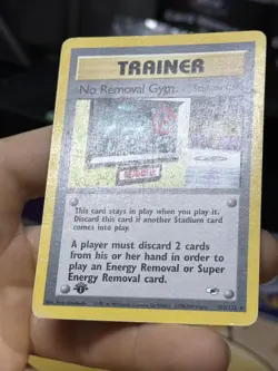 1st Edition No Removal Gym 103/132 Gym Heroes 2000 Rare WOTC Pokemon Card TCG - Image 4