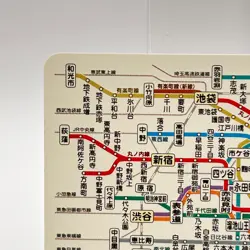 Metro Card Collection Subway Map Tokyo Japanese Japan Rare Popularity 2005 F/S - Image 2