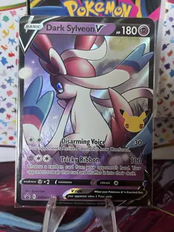Dark Sylveon V SWSH134 SWSH: Sword & Shield Promo Cards Holo - Image 1