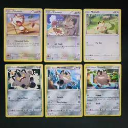 Pomemon Meowth & Persian X15 Card Lot Bundle - Image 1