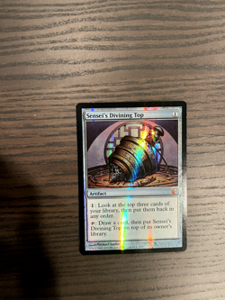 Sensei's Divining Top (Foil From the Vault Promo) NM - Image 1