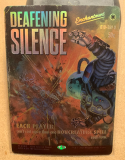 Deafening Silence [Showcase] [Foil] - Magic the Gathering - Special Guests (SPG) - Image 1