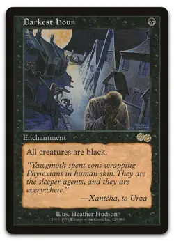 Darkest Hour #128 (LP) Urza's Saga USG Magic MTG - Image 1