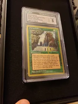 Sylvan Library from pro tour box set Lestree CGC 8 NM/M MTG Magic not psa/bgs - Image 3