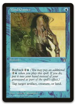 Mind Games (LP) Stronghold STH Magic MTG - Image 1