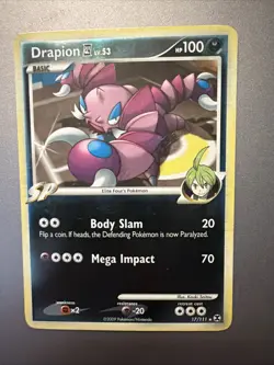 Drapion E4 - 17/111 - Reverse Holo Rare - Rising Rivals - Pokemon - Vintage 2009 - Image 1