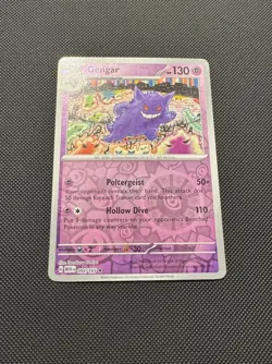 Pokemon TCG Gengar 094/165 Sv: Scarlet & Violet 151 Reverse Holofoil Near Mint - Image 2