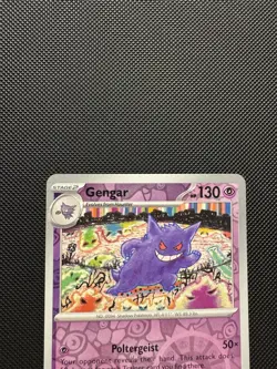 Pokemon TCG Gengar 094/165 Sv: Scarlet & Violet 151 Reverse Holofoil Near Mint - Image 3